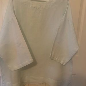 Bryan  Waker tunic light mint green color L